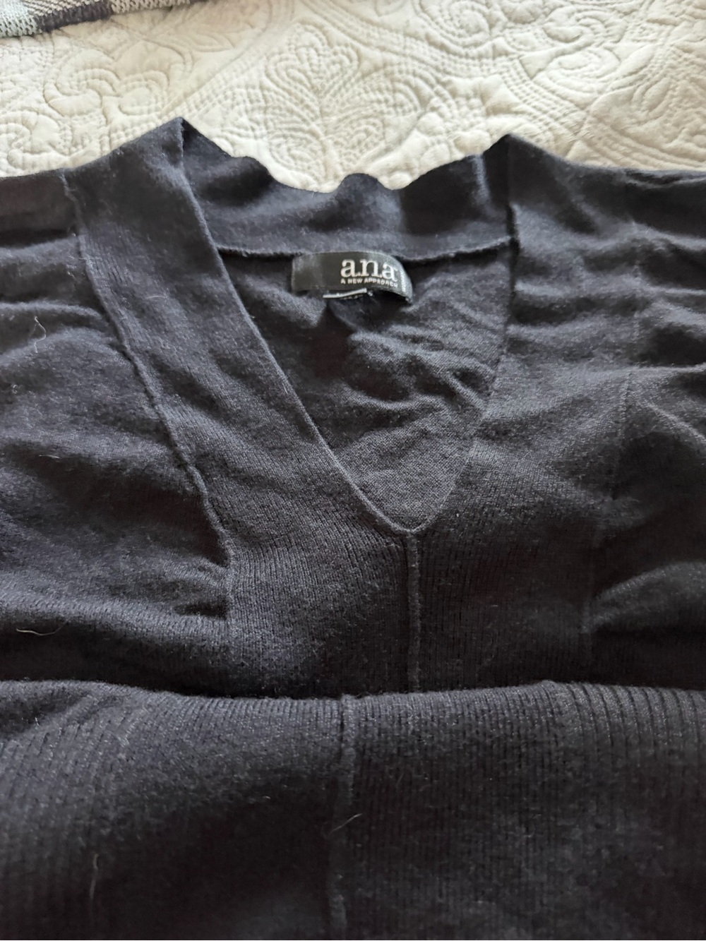 a.n.a V-Neck Women’s Sweater in Black